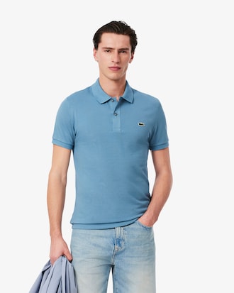 Polo de piqué de corte ajustado L.12.12