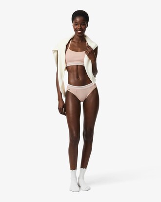 Bralette de algod&oacute;n de canal&eacute;