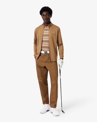 Polo de golf el&aacute;stico de rayas Ultra Dry