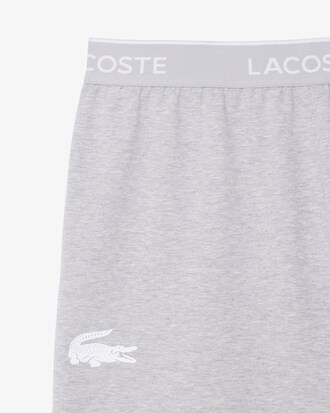 Pantal&oacute;n corto de pijama de felpa de corte recto