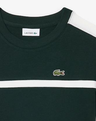 Camiseta de algod&oacute;n con bloques de color