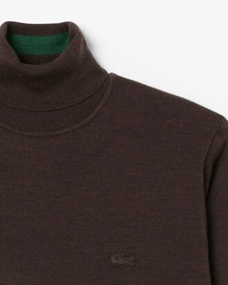 Jersey de cuello redondo de lana merino