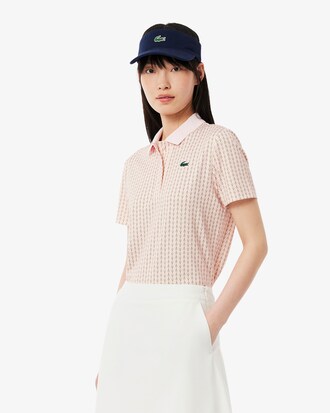 Polo de golf de corte regular con protección UV