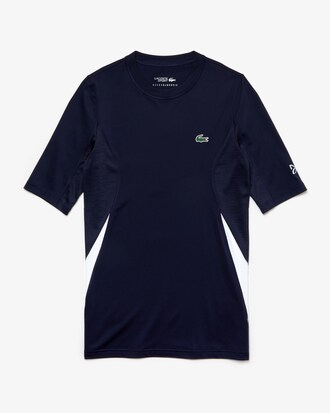 Men's Lacoste SPORT Novak Djokovic Collection Crew Neck Stretch T-shirt