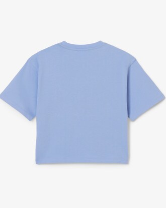 Camiseta de algod&oacute;n con estampado de monograma