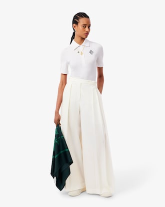 Pantalón de pinzas y cintura alta Runway