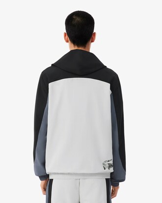 Chaqueta de ch&aacute;ndal deportiva con bloques de color