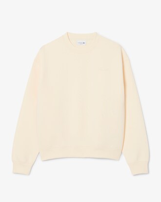 Sudadera con estampado exclusivo y bordada de corte holgado