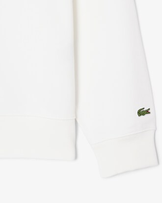 Sudadera de felpa con estampados en relieve