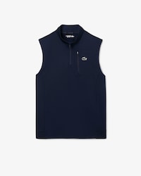 Chaleco de golf fino con media cremallera
