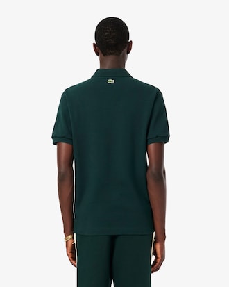 Polo de piqu&eacute; de corte cl&aacute;sico de fabricaci&oacute;n francesa