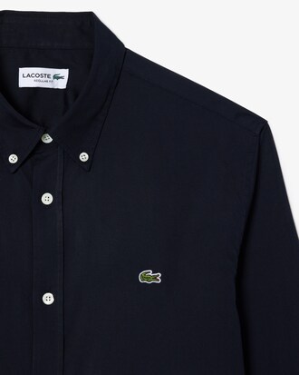 Camisa de corte regular de algodón