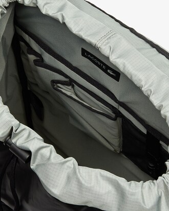 Mochila de hombre Altitude en nylon con solapa y cordones ajustables