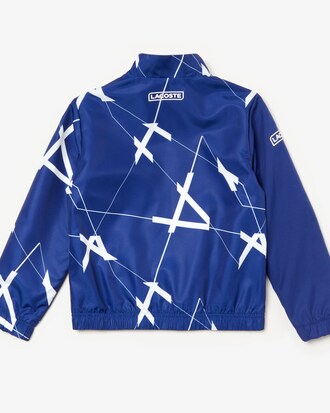 Ch&aacute;ndal de ni&ntilde;o Lacoste SPORT Tennis con estampado gr&aacute;fico