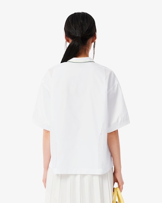 Polo de tejido técnico oversized