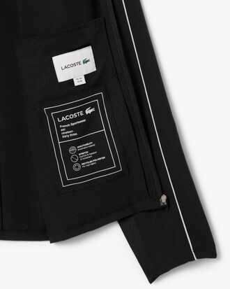 Chaqueta de chándal elástica con costuras decorativas