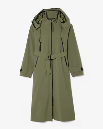 Parka larga oversized hidrófuga
