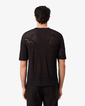 Jersey de manga corta estampado de corte holgado