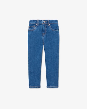 Pantal&oacute;n vaquero el&aacute;stico con cinco bolsillos