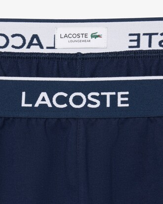Pantal&oacute;n corto de pijama de felpa de corte recto