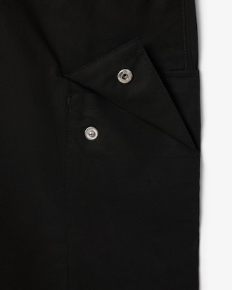 Pantalón cargo de algodón ligero de corte regular