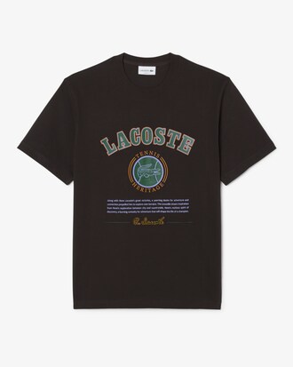 Camiseta de algodón estampada