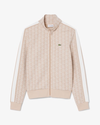 Chaqueta de ch&aacute;ndal con cremallera de jacquard Paris