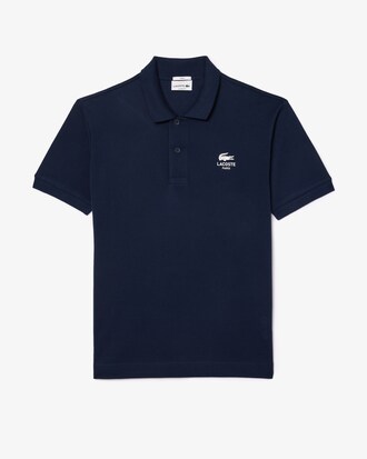 Polo de corte clásico L.12.12 con estampado exclusivo