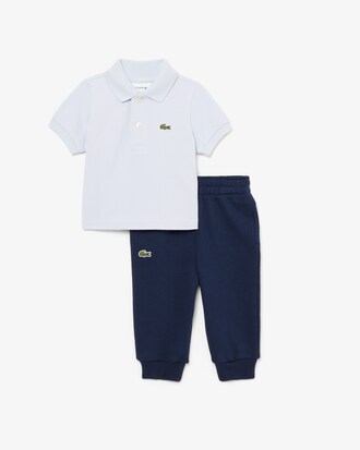 Conjunto de polo de petit piqu&eacute; para beb&eacute;