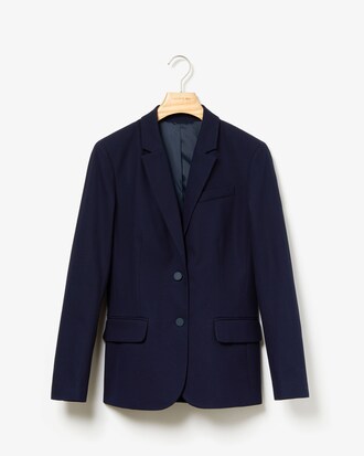 Blazer de mujer slim fit en algodón stretch