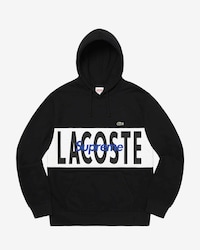 Sudadera unisex Lacoste x Supreme® con capucha y panel con logo