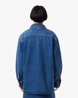 Sobrecamisa de denim oversized