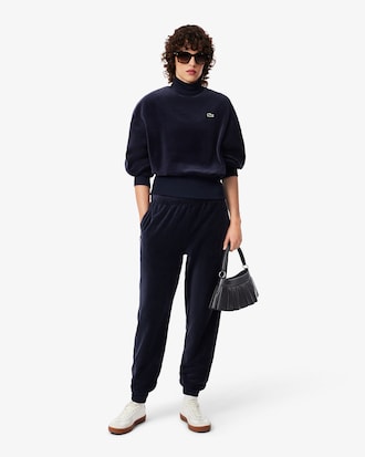 Sudadera de terciopelo oversize inspirada en los archivos