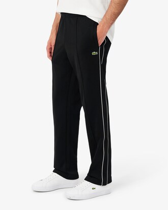 Pantal&oacute;n de ch&aacute;ndal de piqu&eacute; con ribete en contraste