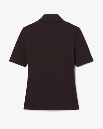 Polo de mini piqué de corte ajustado Runway