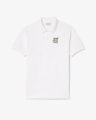 Polo con insignia decorativa L.12.12 Lacoste x Club Med