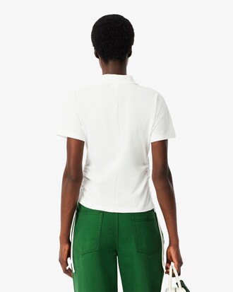 Polo de piqué ajustable de corte ajustado
