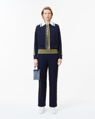 Polo de mujer Lacoste en piqué de algodón stretch