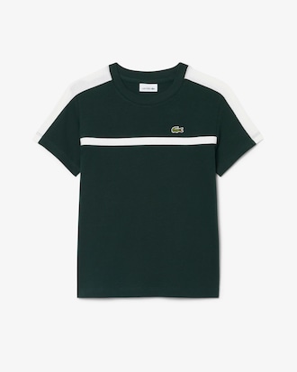 Camiseta de algod&oacute;n con bloques de color