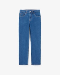 Pantal&oacute;n vaquero el&aacute;stico con cinco bolsillos
