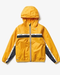 Cortavientos de niño Lacoste x K-Way® con diseño colorblock