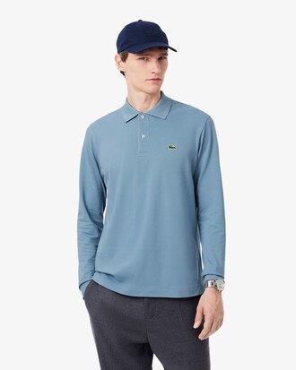 Polo de manga larga L.12.12 LIGHT de corte cl&aacute;sico