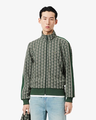 Chaqueta de ch&aacute;ndal con cremallera de jacquard Paris