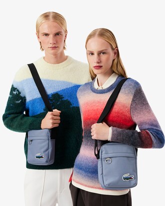 Bolso con cocodrilo con paisaje