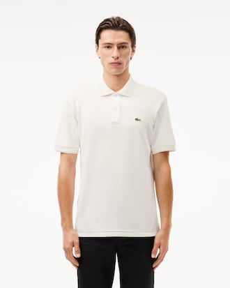 Polo de piqué grueso de corte clásico L.12.12