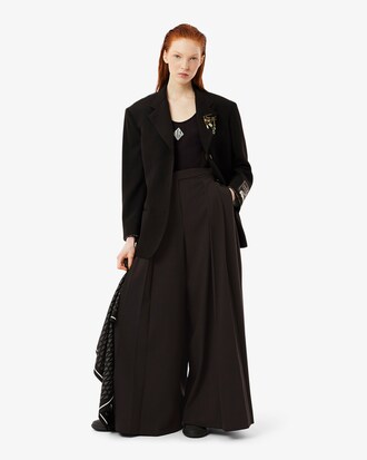 Pantalón de pinzas y cintura alta Runway