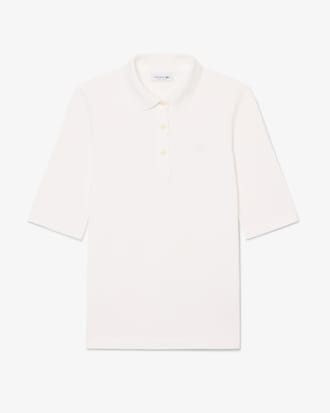Polo de manga francesa de corte ajustado L.12.D