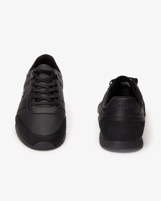 Zapatillas de hombre Menerva de piel y material sint&eacute;tico