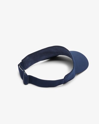 Visera deportiva de tafetán diamantado