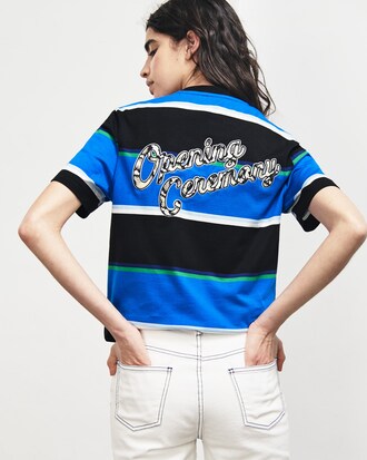 Camiseta unisex Lacoste x Opening Ceremony bordada